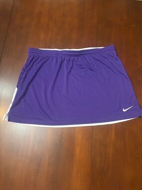 Nike Purple Skort with White Accents